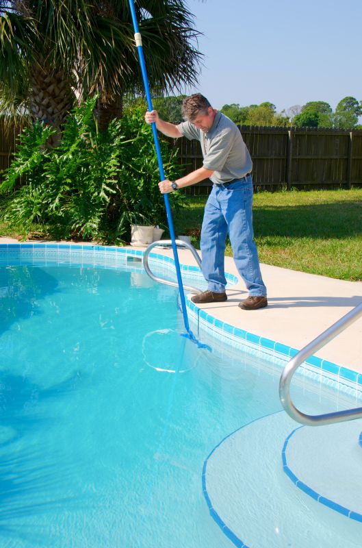 Fiberglass Pool Maintenance detail
